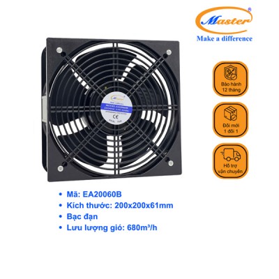 Quạt Gió Tủ Điện EA20060B Master