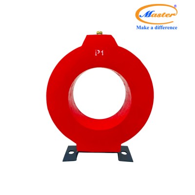 Biến Dòng Đo Lường MCT 1250/5A CL1.0 15VA Master - Đúc Epoxy Tròn Đỏ