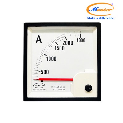 Đồng Hồ Đo Ampe MT-96 2000/5A CL1.5 Master