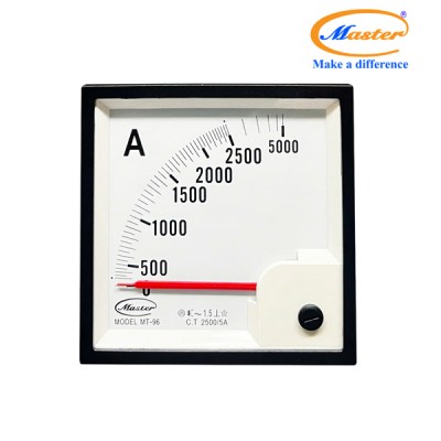 Đồng Hồ Đo Ampe MT-96 2500/5A CL1.5 Master