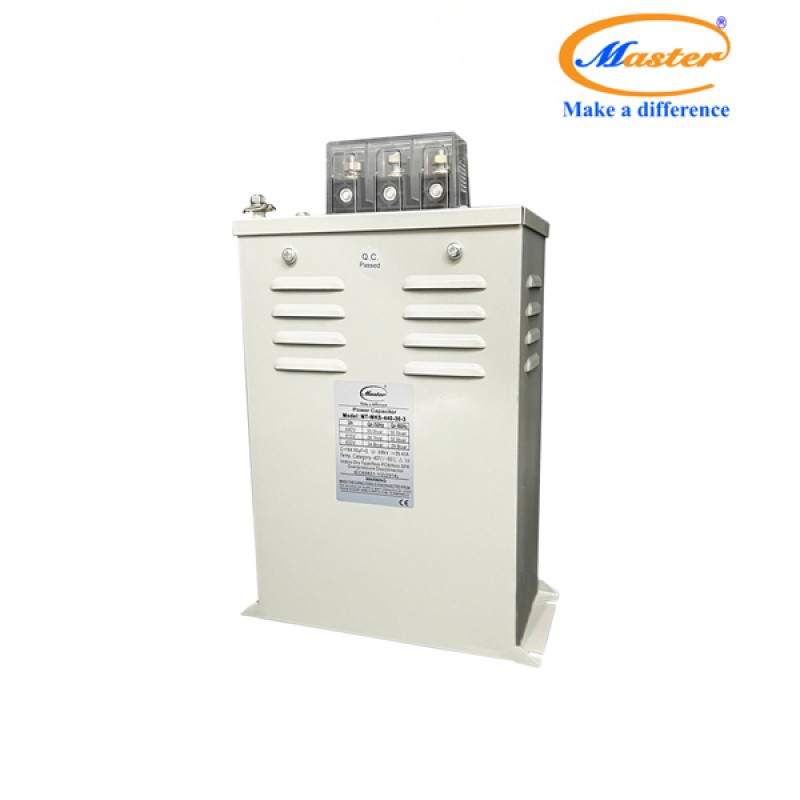 Tụ Bù Chống Cháy Nổ Master Vuông Loại Khô 3P 30KVAR 440VAC