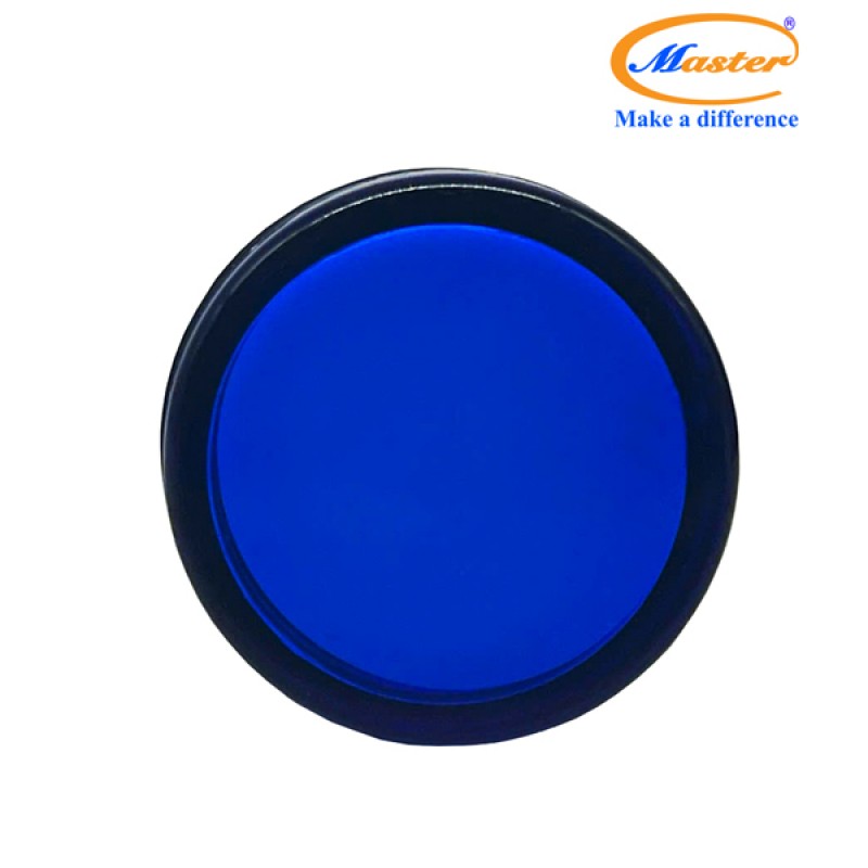 Đèn Báo Pha Xanh Dương Master - Đầu Phẳng