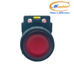 Nút Nhấn Có Đèn Đỏ Master - Loại Tự Nhả