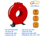 Biến Dòng Bảo Vệ PCT 100/5A 5P10 10VA Master - Đúc Epoxy Tròn Đỏ