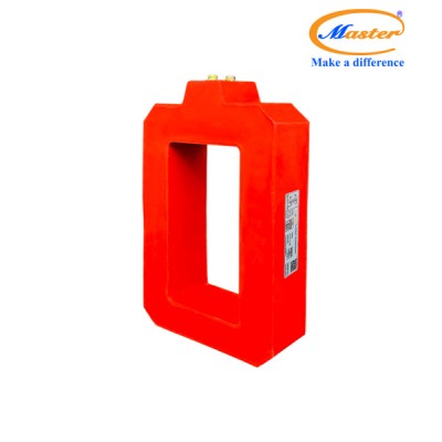 Biến Dòng Bảo Vệ PCT 5000/5A 5P10 15VA Master - Đúc Epoxy Vuông Đỏ