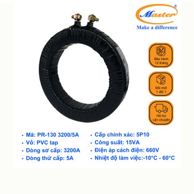 Biến Dòng Bảo Vệ Băng Quấn PR-130 3200/5A 5P10 15VA