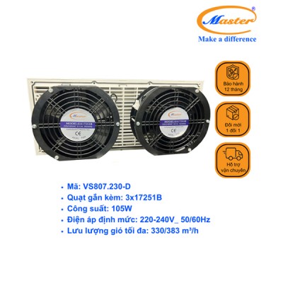 Quạt Hút Kèm Miệng Gió Lọc Bụi VS807.230-D