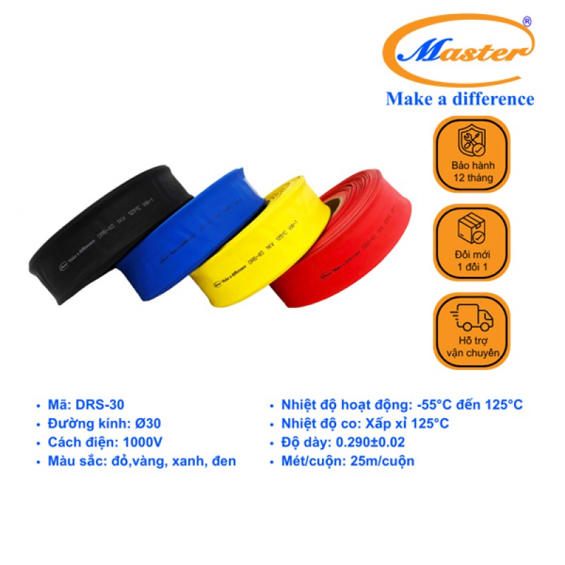 Ống Co Nhiệt DRS30 Master