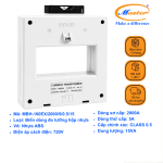 Biến Dòng Đo Lường MBH-100EX 2000/5A CL0.5 15VA Master - Loại Epoxy Vỏ Nhựa