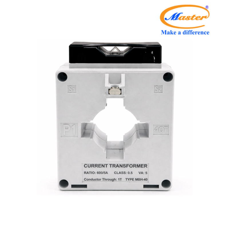 Biến Dòng Đo Lường Hộp Nhựa MBH-40 600/5A CL0.5 5VA Master
