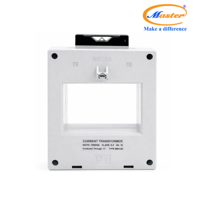 Biến Dòng Đo Lường Hộp Nhựa MBH-80 1000/5A CL0.5 15VA Master