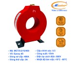 Biến Dòng Đo Lường MCT 400/5A CL0.5 15VA Master - Đúc Epoxy Tròn Đỏ