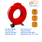 Biến Dòng Đo Lường MCT 800/5A CL1.0 40VA Master - Đúc Epoxy Vuông Đỏ