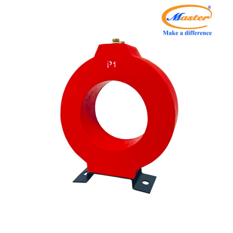 Biến Dòng Đo Lường MCT 1250/5A CL1.0 15VA Master - Đúc Epoxy Tròn Đỏ
