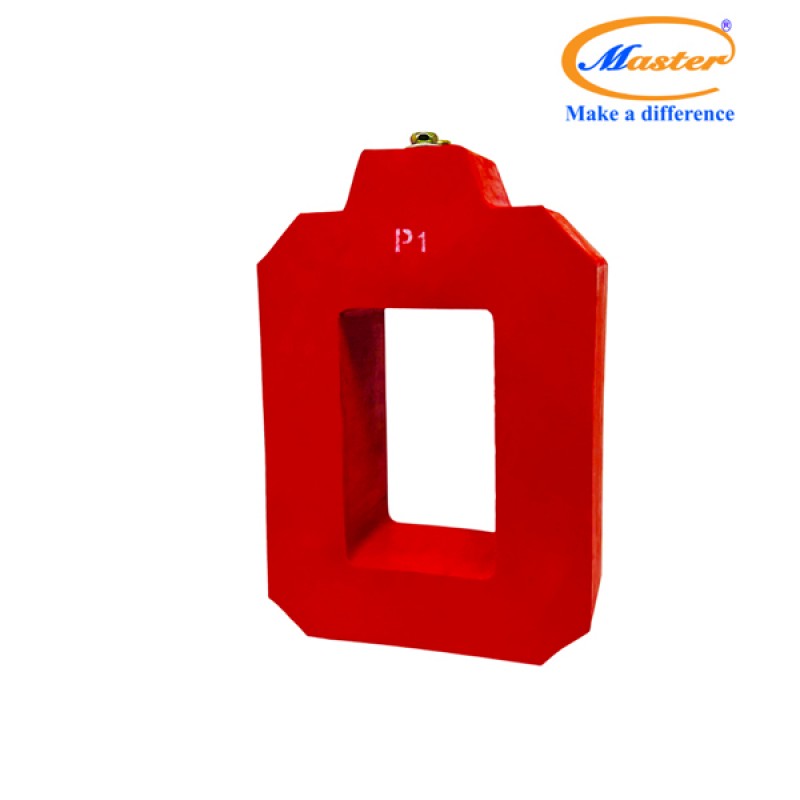Biến Dòng Đo Lường MCT 1600/5A CL1.0 15VA Master - Đúc Epoxy Vuông Đỏ