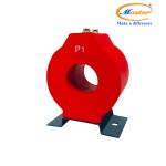 Biến Dòng Đo Lường MCT 200/5A CL1.0 10VA Master - Đúc Epoxy Tròn Đỏ