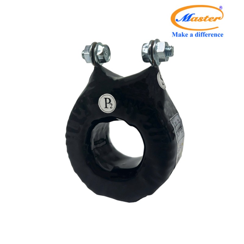 Biến Dòng Đo Lường MCT 200/5A CL1.0 15VA Master - Đúc Epoxy Tròn Đen