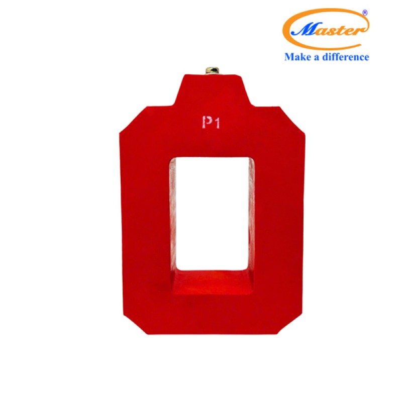 Biến Dòng Đo Lường MCT 2000/5A CL1.0 15VA Master - Đúc Epoxy Vuông Đỏ