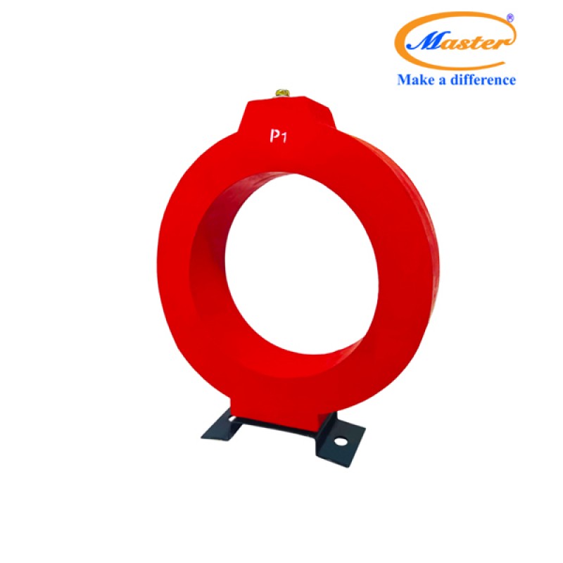 Biến Dòng Đo Lường MCT 2000/5A CL1.0 15VA Master - Đúc Epoxy Tròn Đỏ