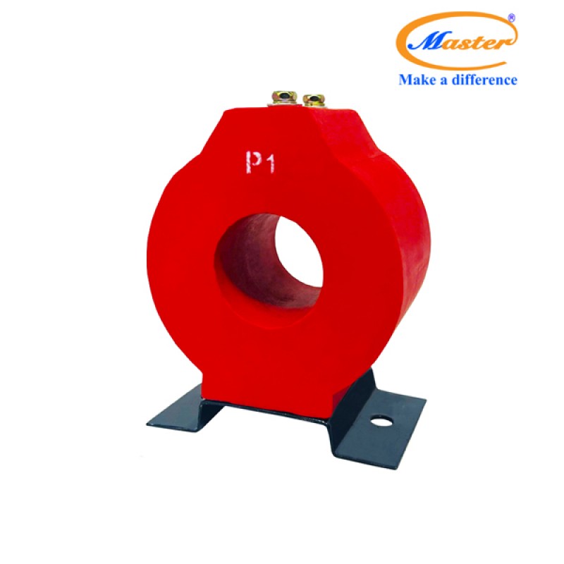 Biến Dòng Đo Lường MCT Đỏ 250/5A CL1.0 5VA Master (Loại Tròn)