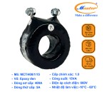Biến Dòng Đo Lường MCT 400/5A CL1.0 15VA Master - Đúc Epoxy Tròn Đen