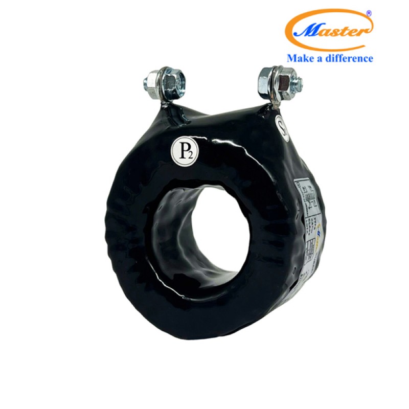 Biến Dòng Đo Lường MCT 400/5A CL1.0 15VA Master - Đúc Epoxy Tròn Đen