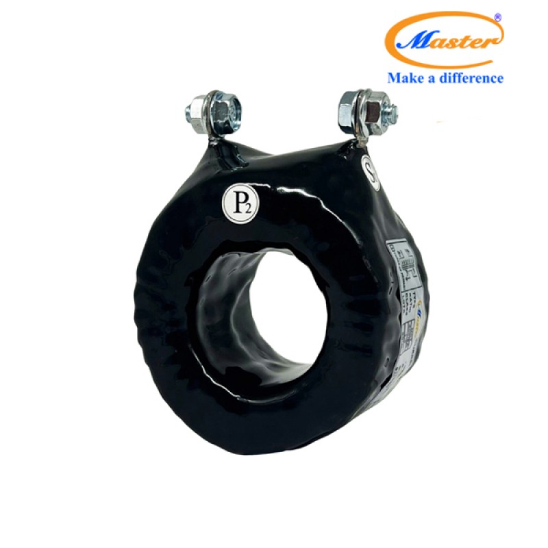 Biến Dòng Đo Lường MCT 500/5A CL1.0 10VA Master - Đúc Epoxy Tròn Đen