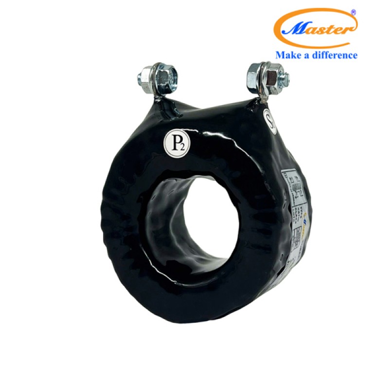 Biến Dòng Đo Lường MCT 500/5A CL1.0 5VA Master - Đúc Epoxy Tròn Đen