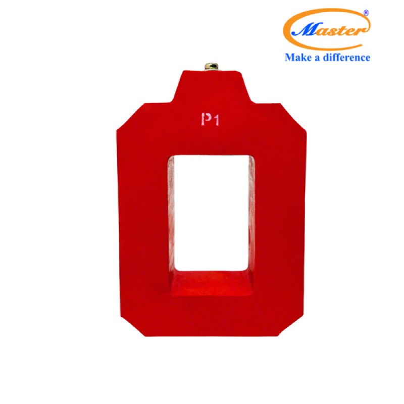 Biến Dòng Đo Lường MCT 800/5A CL1.0 15VA Master - Đúc Epoxy Vuông Đỏ