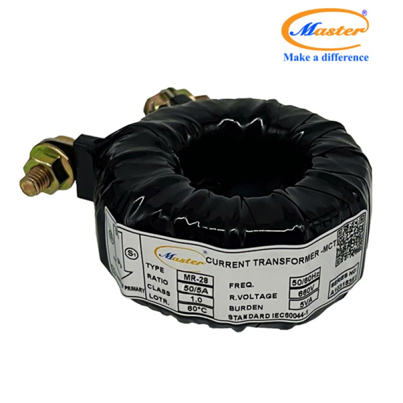 Biến Dòng Băng Quấn MR-28 50/5A CL3.0 5VA