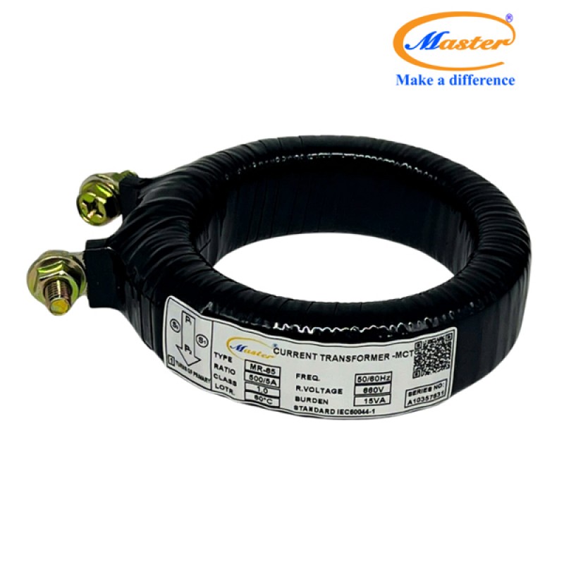 Biến Dòng Băng Quấn MR-65 500/5A CL1.0 15VA