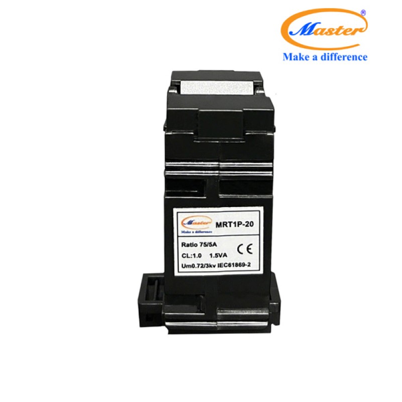 Biến Dòng Đo Lường 1 Pha MRT1P-20 75/5A CL1.0 1.5VA