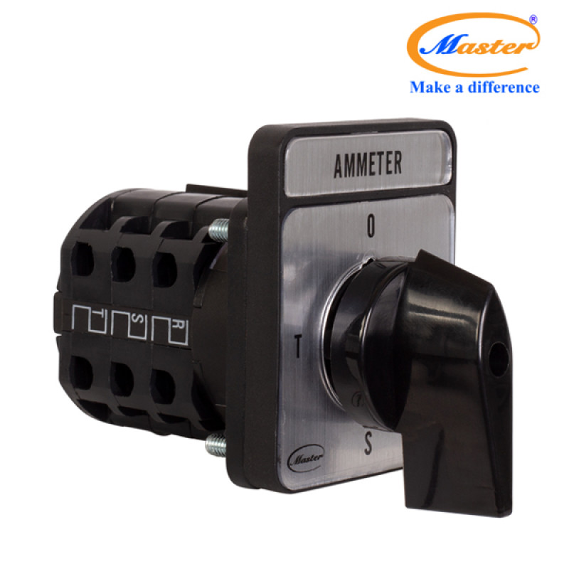 Chuyển Mạch Ampe 4 Vị Trí 48x60 Master
