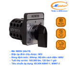 Chuyển Mạch Volt 7 Vị Trí 48x60 Master