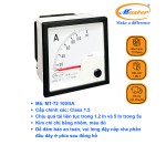 Đồng Hồ Đo Ampe MT-72 100/5A CL1.5 Master