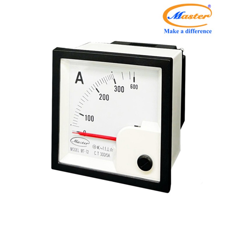 Đồng Hồ Đo Ampe MT-72 300/5A CL1.5 Master