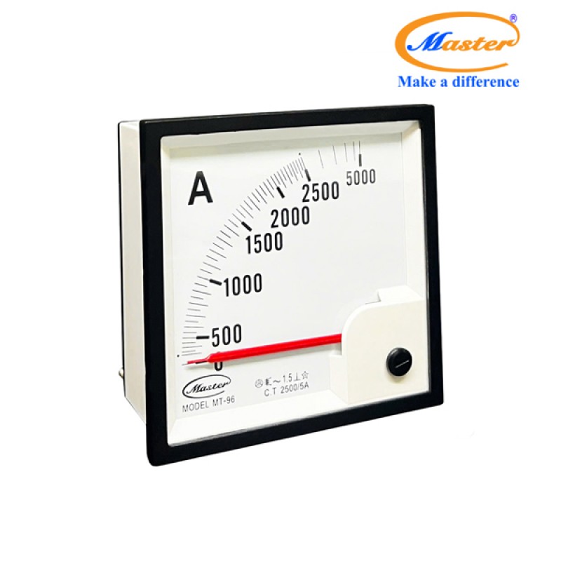 Đồng Hồ Đo Ampe MT-96 2500/5A CL1.5 Master