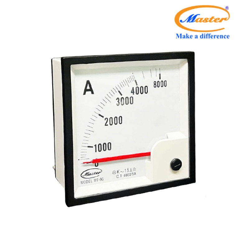 Đồng Hồ Đo Ampe MT-96 4000/5A CL1.5 Master