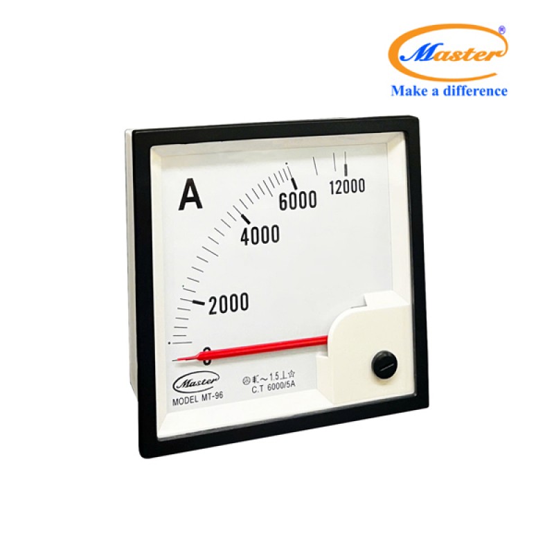 Đồng Hồ Đo Ampe MT-96 6000/5A CL1.5 Master