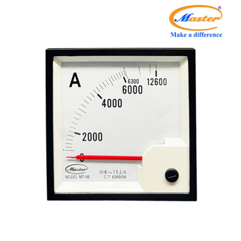 Đồng Hồ Đo Ampe MT-96 6300/5A CL1.5 Master