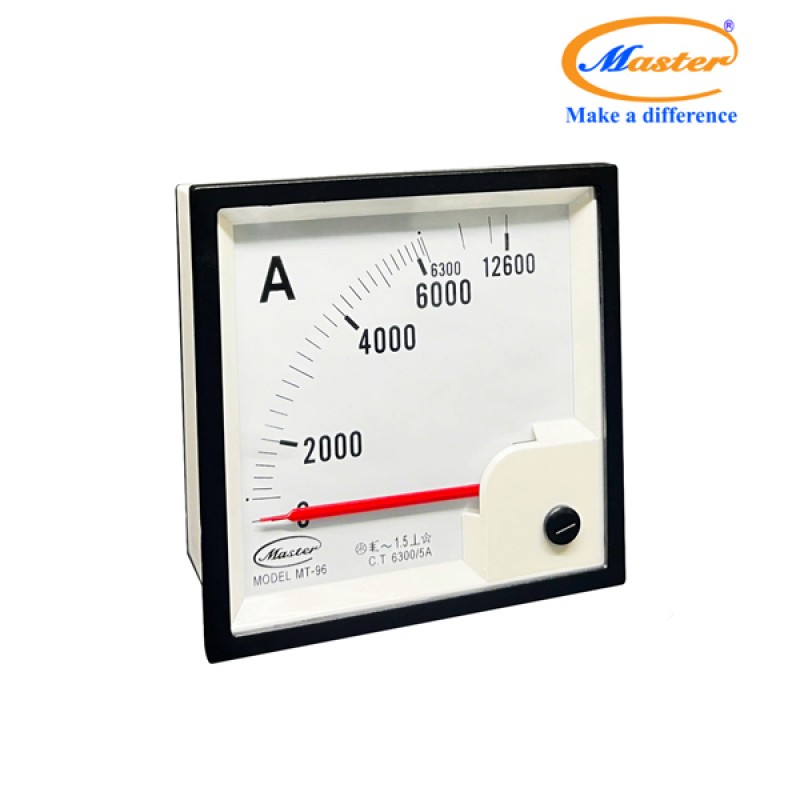 Đồng Hồ Đo Ampe MT-96 6300/5A CL1.5 Master