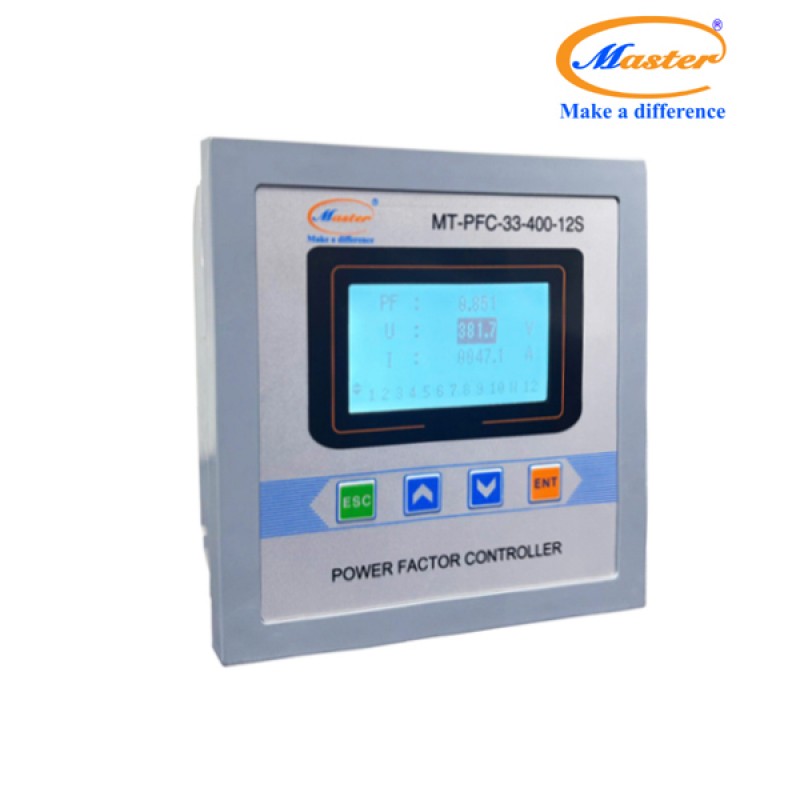 Bộ Điều Khiển Tụ Bù MT-PFC-33-400-12S Master