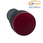 Đèn Báo Pha Đỏ Master - Đầu Vòm Phản Quang