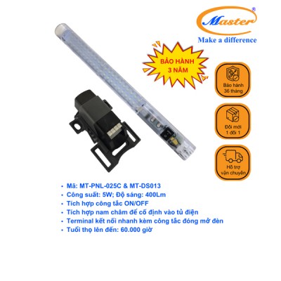 Đèn Chiếu Sáng Tủ Điện Kèm Công Tắc Gắn Cửa Master