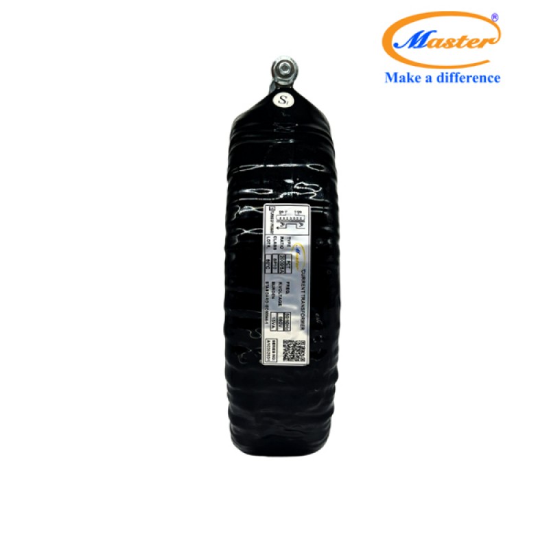 Biến Dòng Bảo Vệ PCT 2500/5A 5P10 15VA Master - Đúc Epoxy Tròn Đen