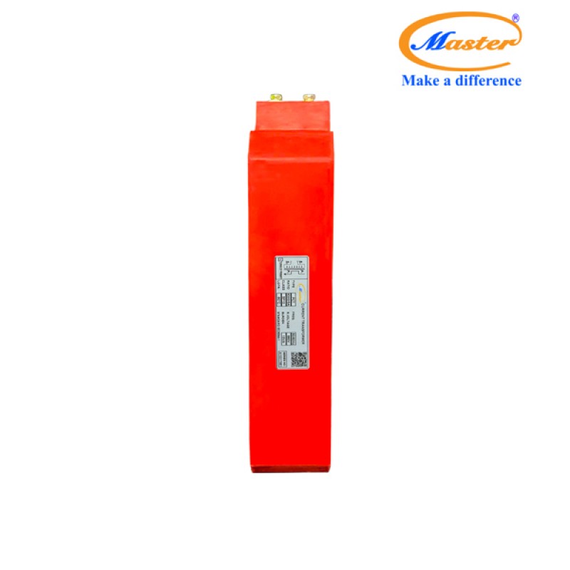 Biến Dòng Bảo Vệ PCT 6300/5A 5P10 15VA Master - Đúc Epoxy Vuông Đỏ