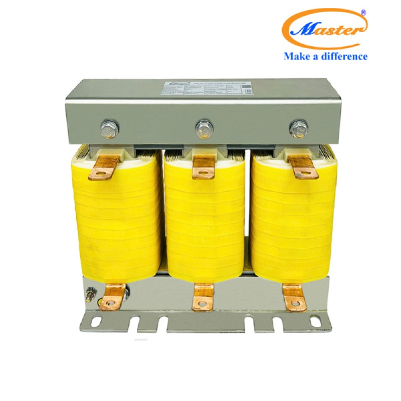 Cuộn Kháng 7% Cho Tụ Bù 3P-100KVAR 440VAC
